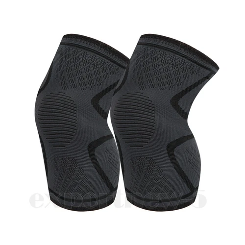 Elastic Knee Sleeve Support Brace for Joint Pain Injury Sprain Knee Cap Compress - Picture 31 of 66