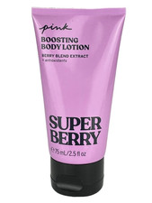VICTORIA S SECRET PINK SUPER BERRY FRAGRANCE BODY LOTION CREAM 2.5 oz New