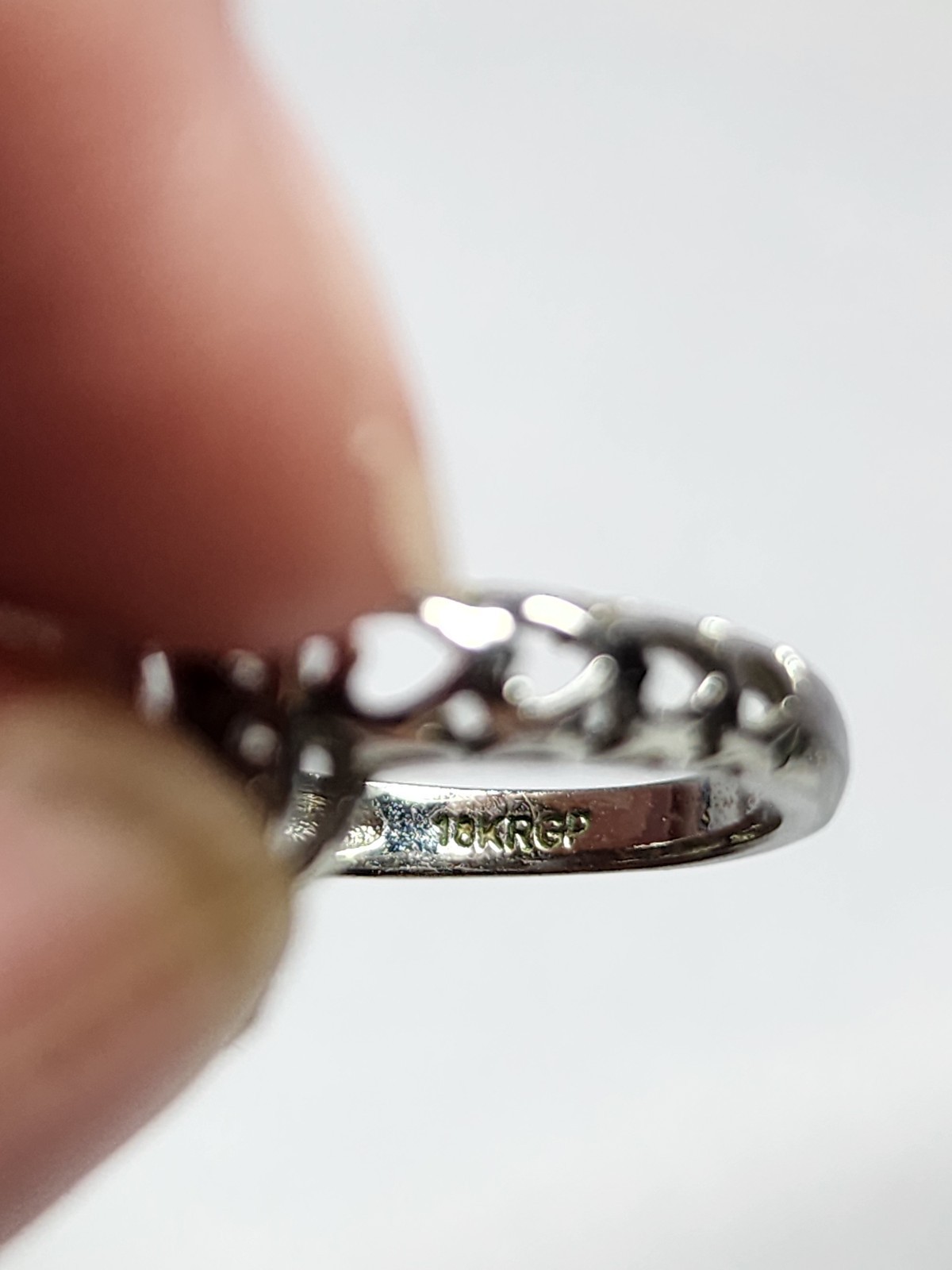 Gold Filled 10krgp Heart Statement Ring Cocktail … - image 6