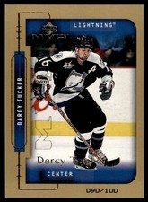 1999-00 Upper Deck MVP Gold Darcy Tucker /100 Lightning #192 *Noles2148*