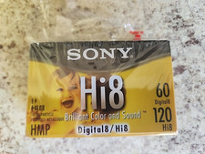 Sony Hi8 Digital8 60/120 HMP P6-120HMPL 2 Pack