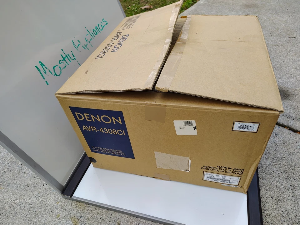 Denon AVR-4308CI 7.1 CH AV Receiver- Built-In Wi-Fi Japan Pre-owned  - Image 3 of 4