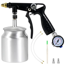 Undercoating Spray Gun with 100ml Suction Feed Cup Undercoat Air Spray Paint Gun