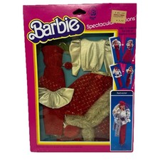 Vtg 1983 Barbie Spectacular Fashions Red Sizzle 7217 Asst.7220 NIB Never Opened