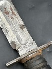 Vintage Camillus NY Survival Combat Fighting Knife W/leather Sheath. ML — photo 3