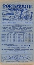 Portsmouth v Newport County (FA Cup) 1948/1949 - Pompey Championship season!
