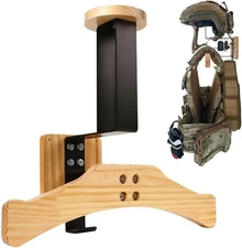 Tactical Gear Stand, Holds 100 LBS Wall Mounted Police Gear Rack, Heavy-Duty Bod