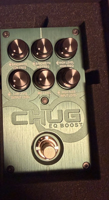 Solar CHUG EQ BOOST Analog Equalizer Boost für E-Gitarre Bassgitarre Effektgerät