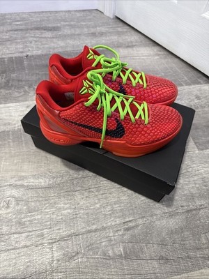 Kobe 6 Reverse Grinch DS Size 7