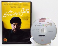 AT ETERNITY'S GATE DVD Biopic Willem Dafoe as Vincent Van Gogh Mads Mikkelsen