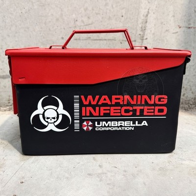 Resident Evil Umbrella Corporation INFECTED Recycled Ammo Box Movie T Virus
