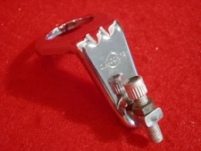 Dia Compe Brake Cable Guide Front 1 inch Notched + Cable Stop  Chrome Used