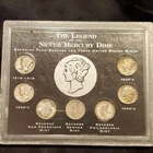 Silver Mercury Dime Set 1916-1945 San Francisco Denver Philadelphia Mints
