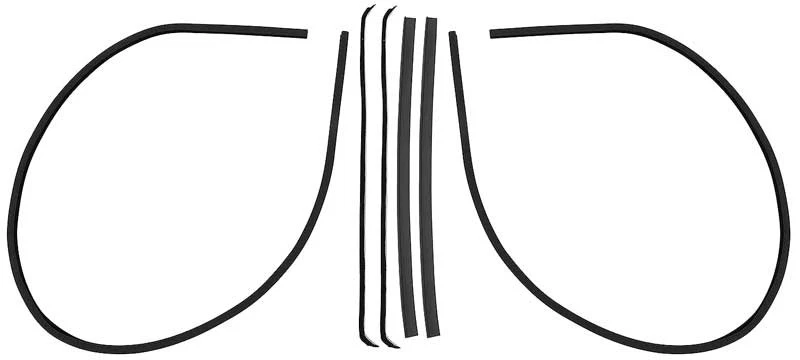 1947 - 50 雪佛兰 GMC 皮卡车;窗毡玻璃跑套装无分割 — 第 2/4 张图片