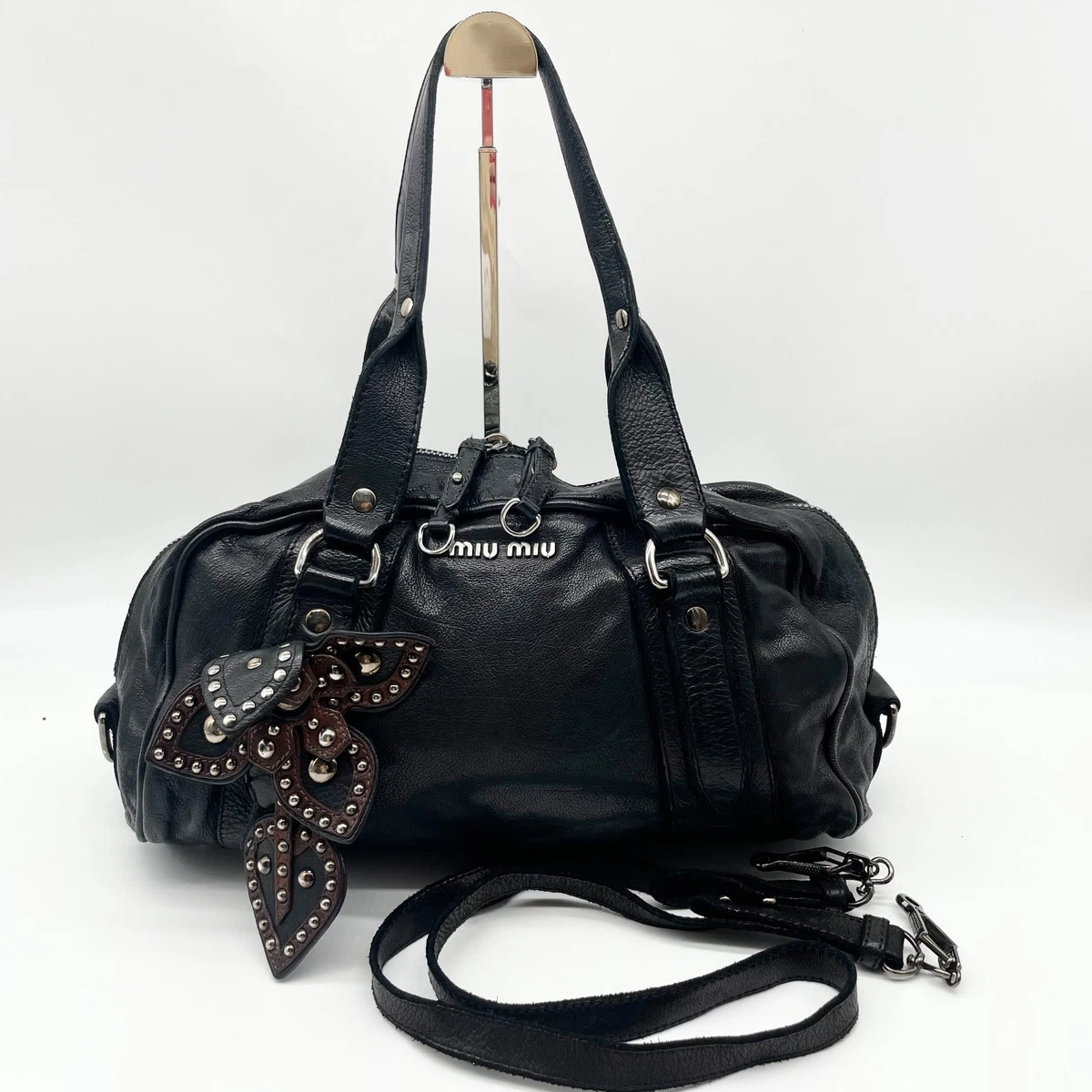 Miu Miu Leather Tote Bags for Women for sale | eBay