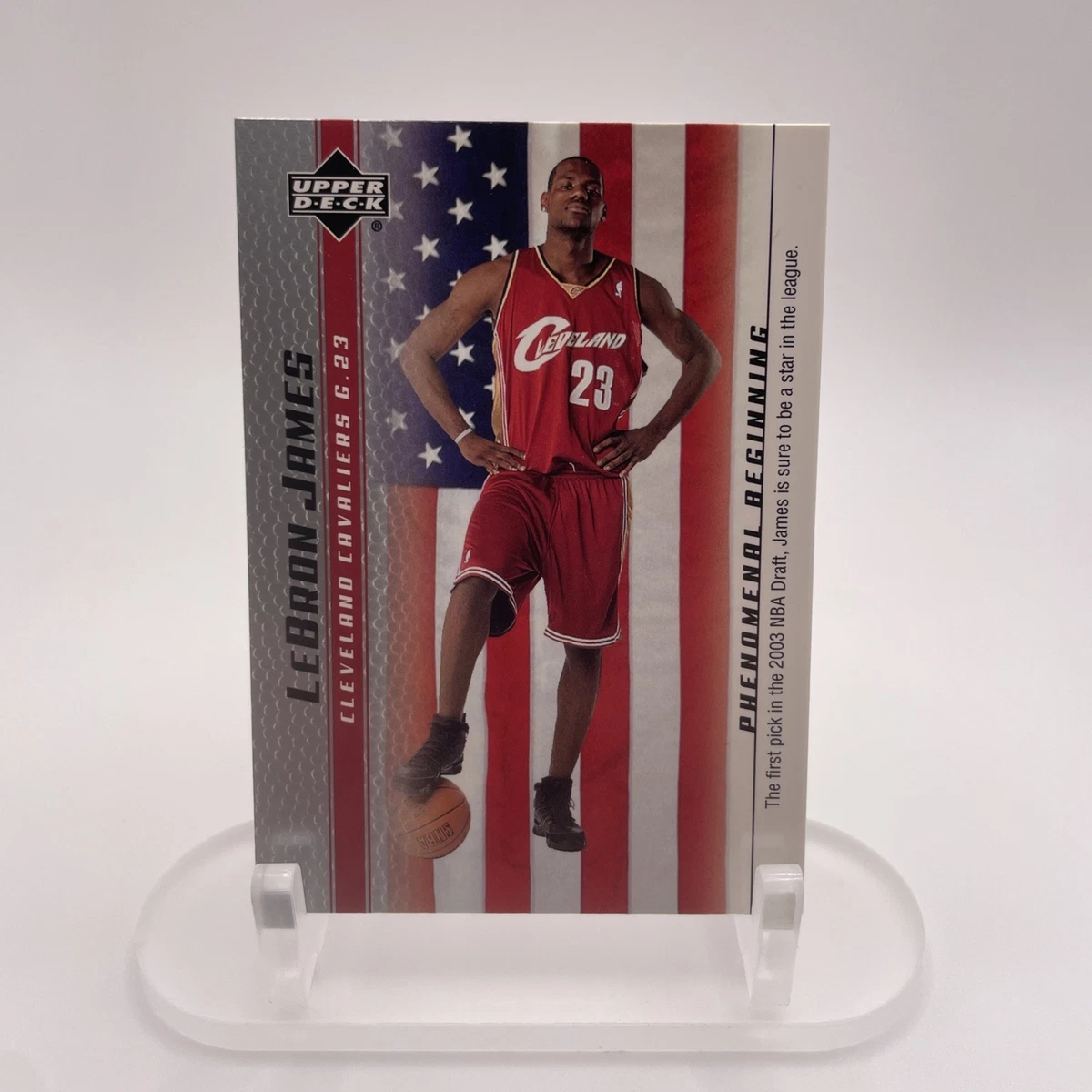 2003-04 Upper Deck Lebron James Phenomenal Beginning - LeBron