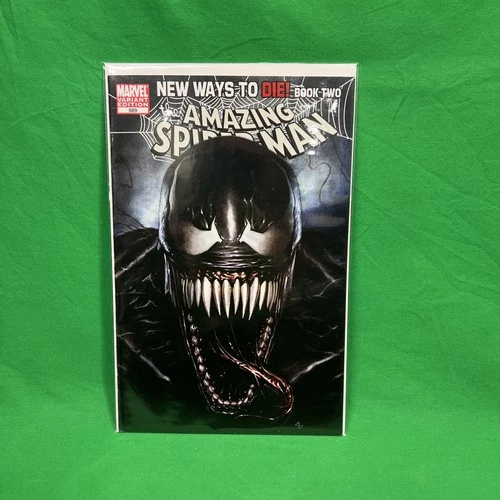 Amazing Spider-Man 569 Marvel Variant Venom Cover New Ways to Die 2008