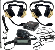 NAVATLAS NIRBHBE2 Intercom/Radio and Headset Kit - 2-Seat - Beige