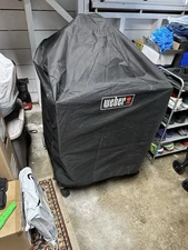 Weber Performer Black with Cover and Utensils and A Bag of Charcoal BBQ Grill