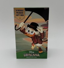 Disney Lorcana TCG Winterspell Scrooge McDuck Gift Set Box SEALED 