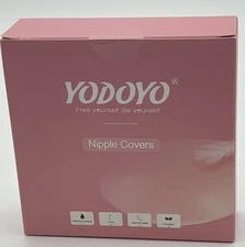 Nipple Covers YODOYO Adhesive Silicone Nipple Women Reusable, Nude NIB