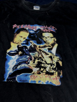 Concert T-Shirt Redman Methmod Man Limp Bizkit Family Values Tour 1999 SZ Med