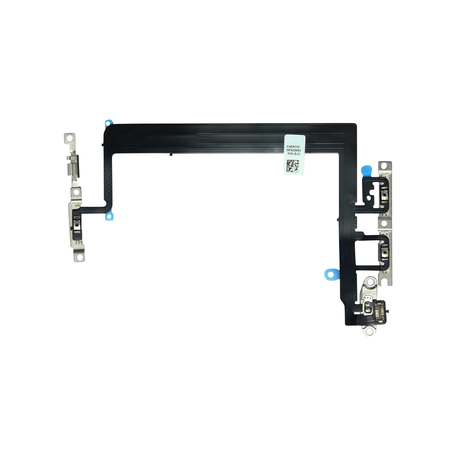Nappe bouton ON OFF pour iPhone 13 avec câble volume et flash de remplacement