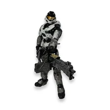 McFarlane Halo Reach Spartan Soldier Action Figure w Heavy Turret Gun