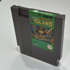 Adventure Island (Nintendo Entertainment System, 1988) NES VGC Cleaned Tested
