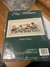 Elsa Williams Jacobean Panel Crewel Embroidery Kit Scrolling #00445 New