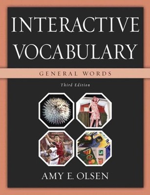 Interactive Vocabulary : General Words Compact Disc Amy E. Olsen