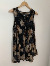 Intimately Free People So You Say Floral Lace Slip Dress Sz M Lace Boho Festival