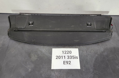   07-13 OEM BMW E92 Coupe M3 335 Rear Upper Deck Window Shelf Cover Trim Grille*