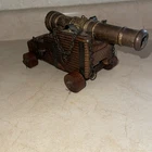 Vintage Model Antique Cannon Replica Canon Marina Espanola Siglo XVIII