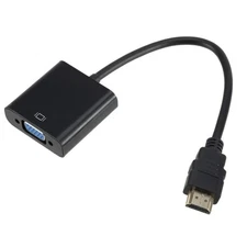 HDMI Male to VGA Female Adapter Converter Cable for Video HDTV DVD PC 1080P