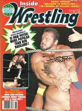 EB1939  IVAN PUTSKI  KEN PATERA signed Vintage Wrestling MAGAZINE  w/COA
