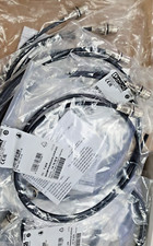 Lot of 5 1419328 Cable Ass. 1m 22AWG M12 Phoenix SACCBP-FS-5CON-M16/1,0-PUR SCO