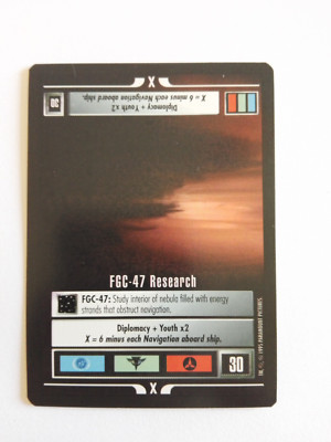 Star Trek CCG - Missions - FGC-47 Research (Rar)