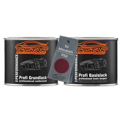 Autolack Set Dose spritzfertig für Mitsubishi P53 Victoria Red Perl 1,0L