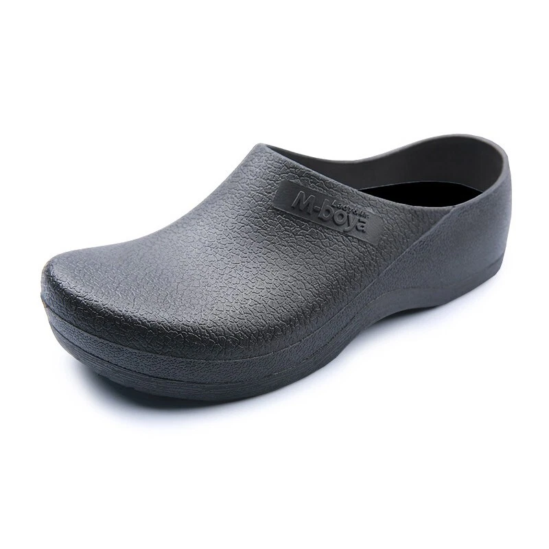 Mens Chef Shoes Casual Kitchen Nonslip Safety Oil Water Proof Slip