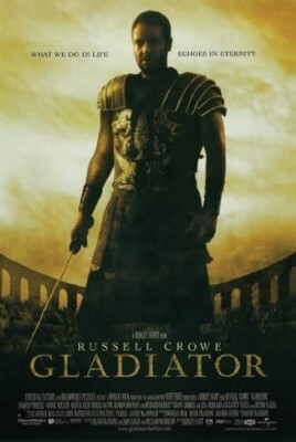 GLADIATOR MOVIE POSTER Russell Crowe RARE HOT NEW 24x36 FREE SHIPPING