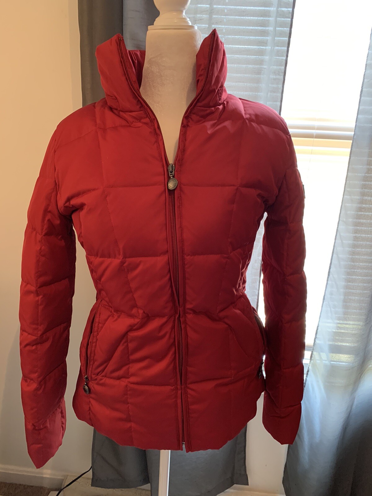calvin klein Red Jacket Size S | eBay