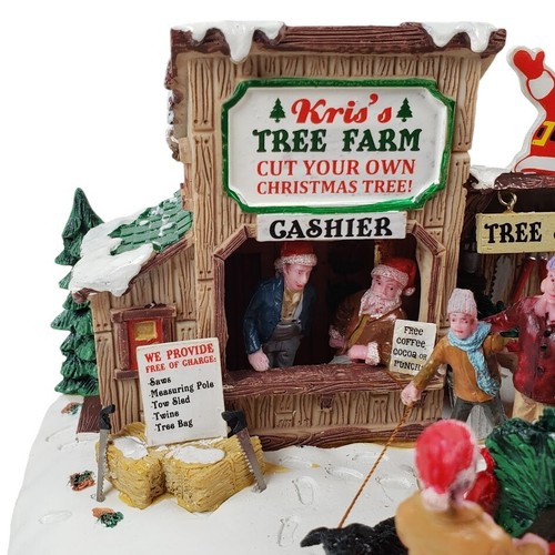 Lemax Kris's Tree Farm Christmas Village Accessory Table Accent #13903 - Picture 6 of 11