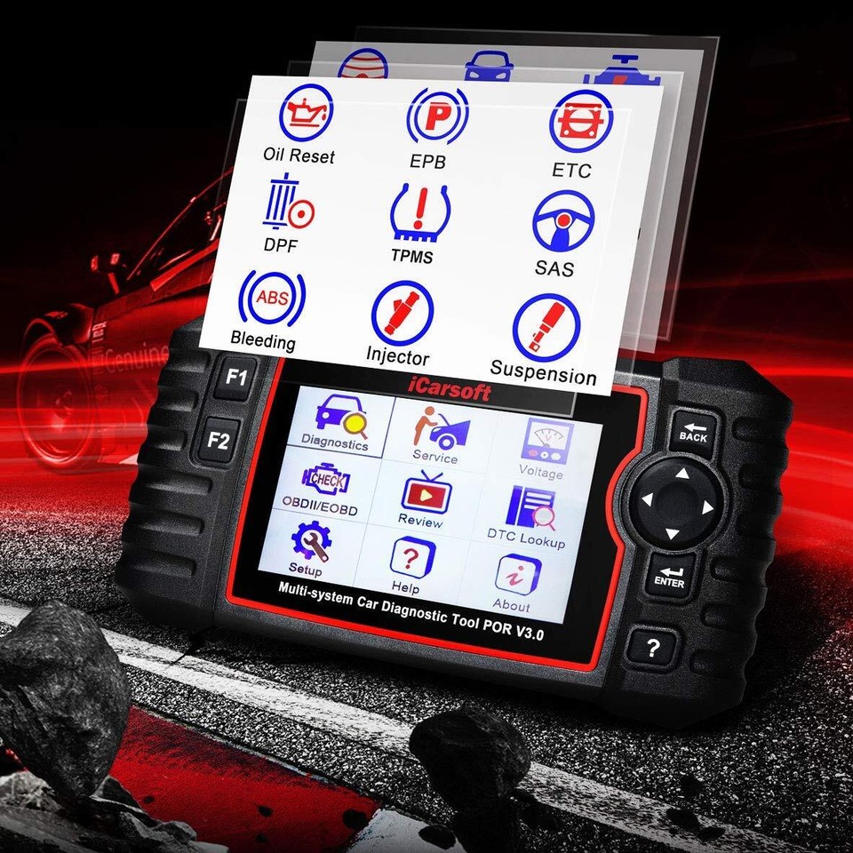 Outil Diagnostic ICarsoft POR V3.0 Pour Porsche/Cayenne (occasion, Version Améliorée)