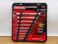 New Sears Craftsman 6 Point Sae Combination 9pc Wrench Set 47234 Usa Forever