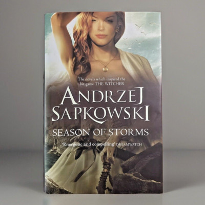 The Witcher Book 8: Season of Storms 1st Ed HC Andrzej Sapkowski RARE UK IMPORT