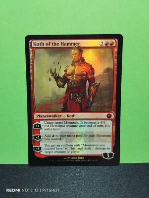 FOIL Koth of the Hammer / Koth vom Hammerclan - MTG Magic