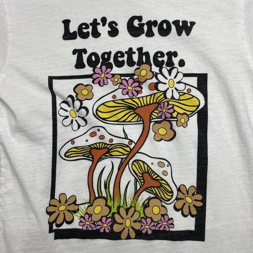 Camiseta para mujer Baisco Brands talla pequeña setas trippy crecemos juntas - Imagen 2 de 10