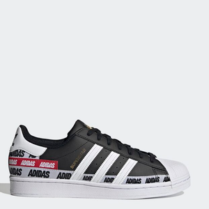 Adidas Superstar Logo Stitch Black Shoes Men's Originals - FX5559  Expeditedship | eBay
