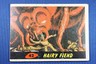 1962 Topps Bubbles - Mars Attacks - #42 Hairy Fiend - Very G